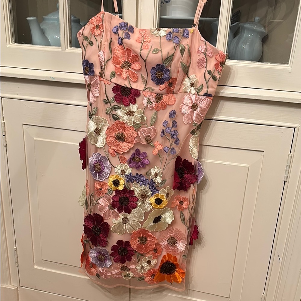 Floral Embroidered Dress